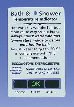 bath & shower safety thermometer